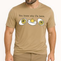 Thanksgiving Dinner You Know Why IM Here Deviled Egg Performance Shirt