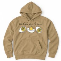Thanksgiving Dinner You Know Why IM Here Deviled Egg Hoodie
