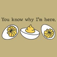 Thanksgiving Dinner You Know Why IM Here Deviled Egg Cooling Performance Long Sleeve Crew