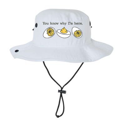 Thanksgiving Dinner You Know Why IM Here Deviled Egg Legacy Cool Fit Booney Bucket Hat