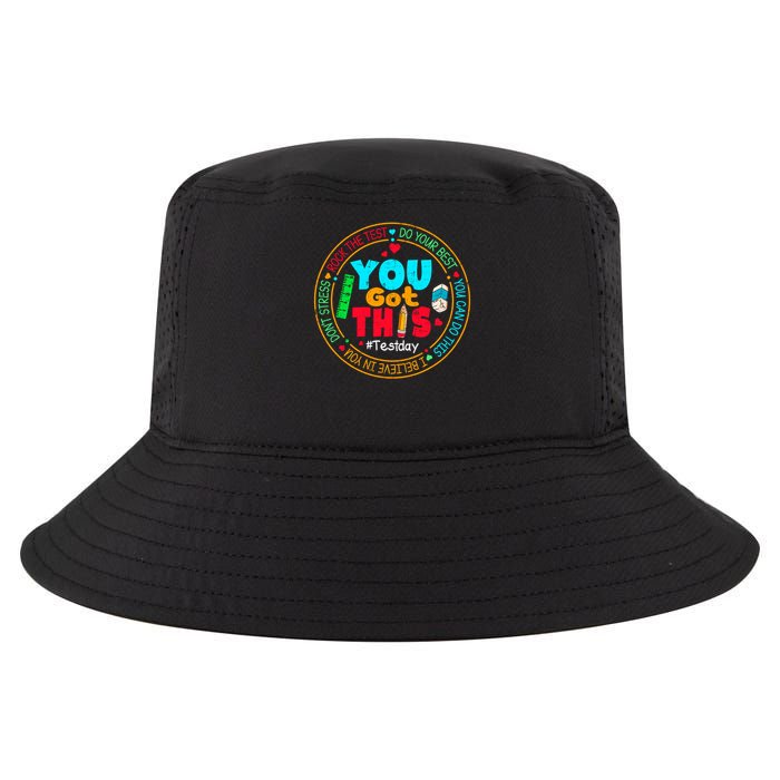 Test Day You Got This Rock The Test Testing Day Cool Comfort Performance Bucket Hat