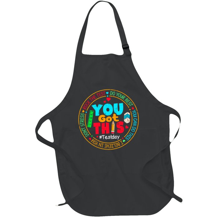 Test Day You Got This Rock The Test Testing Day Apron