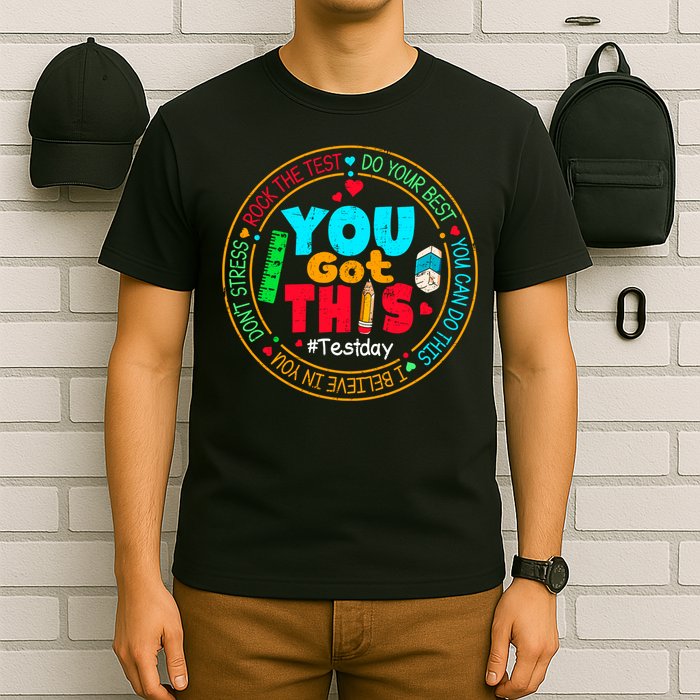 Test Day You Got This Rock The Test Testing Day T-Shirt