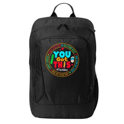 Test Day You Got This Rock The Test Testing Day City Backpack