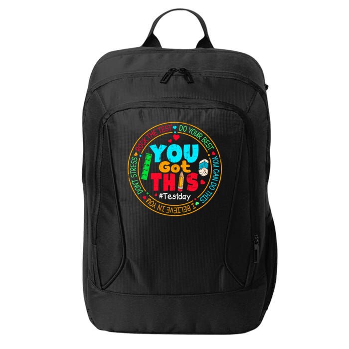 Test Day You Got This Rock The Test Testing Day City Backpack