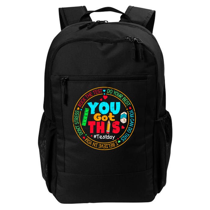 Test Day You Got This Rock The Test Testing Day Backpack