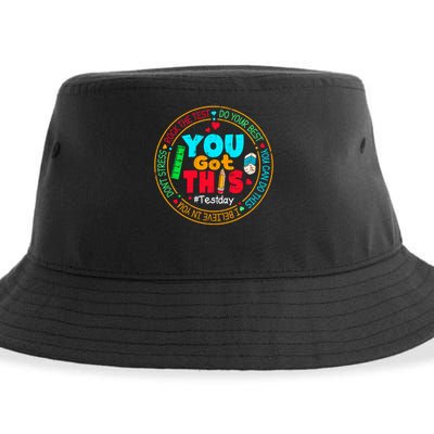 Test Day You Got This Rock The Test Testing Day Sustainable Bucket Hat