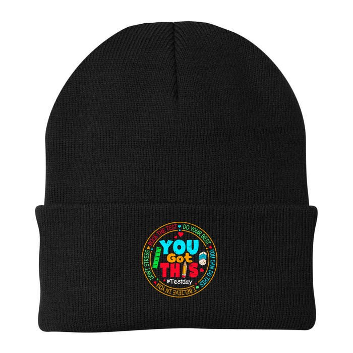 Test Day You Got This Rock The Test Testing Day Beanie