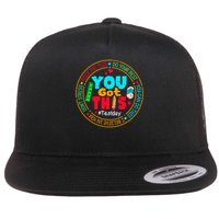 Test Day You Got This Rock The Test Testing Day Flatbill Hat