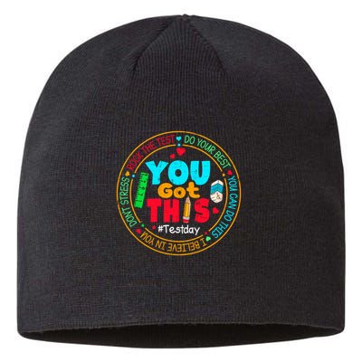 Test Day You Got This Rock The Test Testing Day Sustainable Beanie