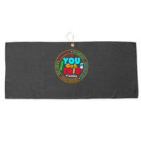 Test Day You Got This Rock The Test Testing Day Large Microfiber Waffle Golf Towel