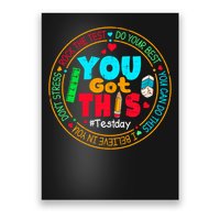 Test Day You Got This Rock The Test Testing Day Poster