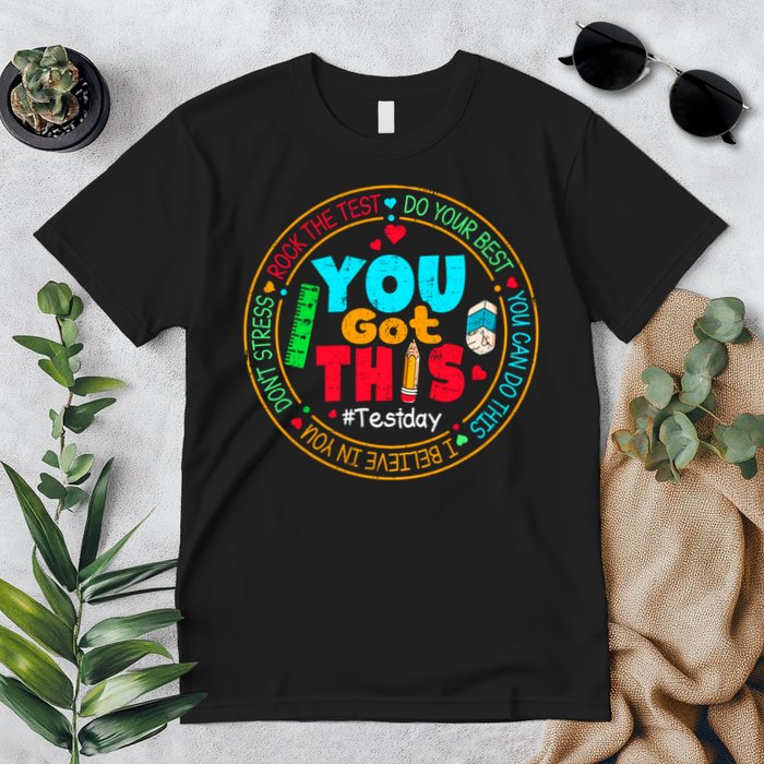 Test Day You Got This Rock The Test Testing Day Premium T-Shirt