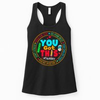 Test Day You Got This Rock The Test Testing Day Womens Tank Top