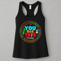 Test Day You Got This Rock The Test Testing Day Womens Tank Top