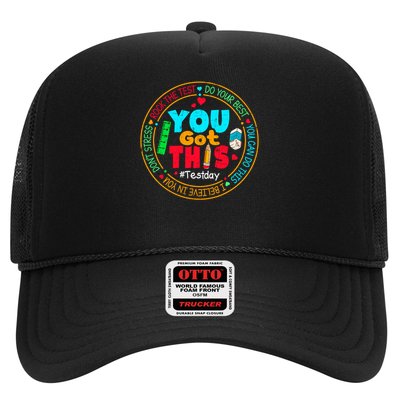 Test Day You Got This Rock The Test Testing Day Trucker Hat