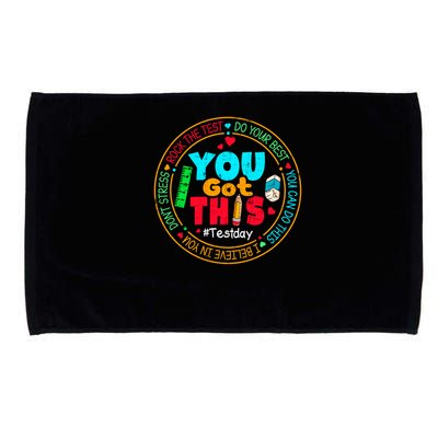 Test Day You Got This Rock The Test Testing Day Microfiber Hand Towel