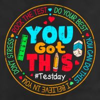 Test Day You Got This Rock The Test Testing Day Microfiber Hand Towel