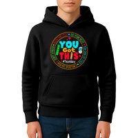 Test Day You Got This Rock The Test Testing Day Kids Hoodie
