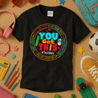 Test Day You Got This Rock The Test Testing Day Kids T-Shirt