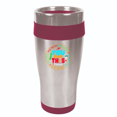 Test Day You Got This Rock The Test Testing Day 16oz Travel Tumbler