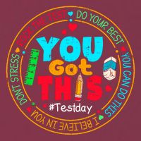 Test Day You Got This Rock The Test Testing Day 16oz Travel Tumbler