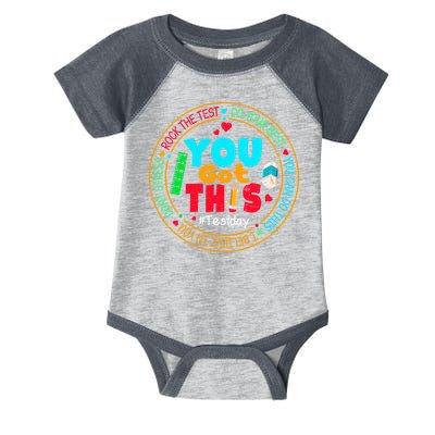 Test Day You Got This Rock The Test Testing Day Infant Baby Jersey Bodysuit