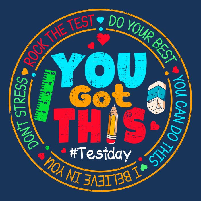 Test Day You Got This Rock The Test Testing Day Infant Baby Jersey Bodysuit