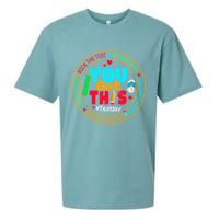 Test Day You Got This Rock The Test Testing Day Sueded Cloud Jersey T-Shirt