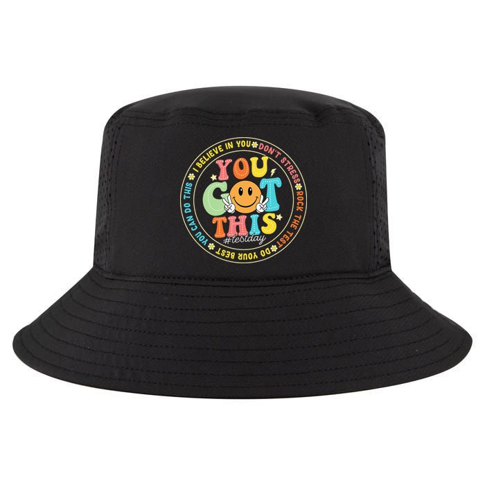 Test Day You Got This Rock The Test Teacher Testing Day Cool Comfort Performance Bucket Hat