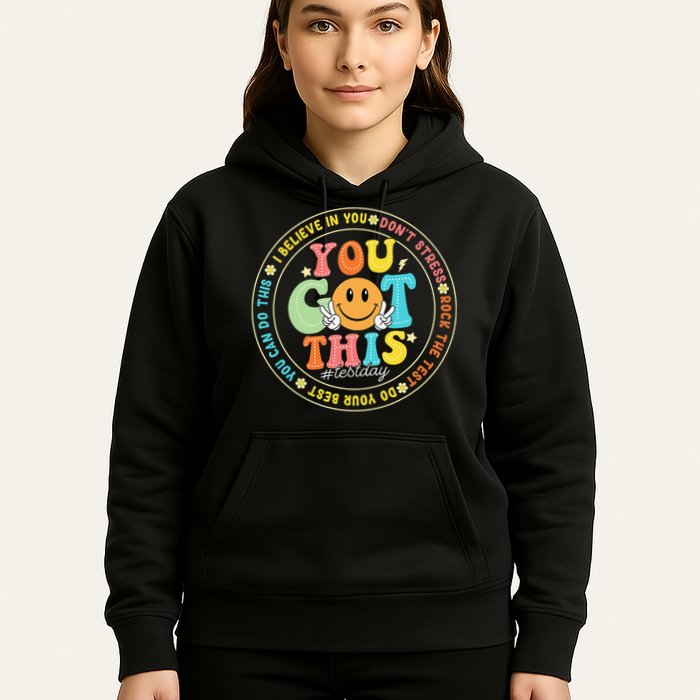 Test Day You Got This Rock The Test Teacher Testing Day Hoodie
