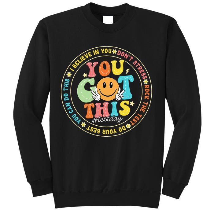 Test Day You Got This Rock The Test Teacher Testing Day Sweatshirt