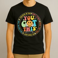 Test Day You Got This Rock The Test Teacher Testing Day T-Shirt