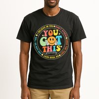 Test Day You Got This Rock The Test Teacher Testing Day Tall T-Shirt