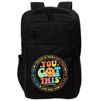 Test Day You Got This Rock The Test Teacher Testing Day Impact Tech Backpack