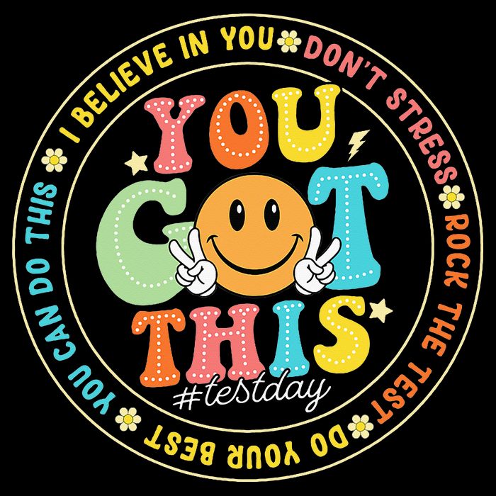 Test Day You Got This Rock The Test Teacher Testing Day Magnet