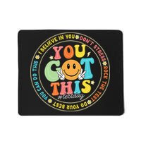 Test Day You Got This Rock The Test Teacher Testing Day Mousepad