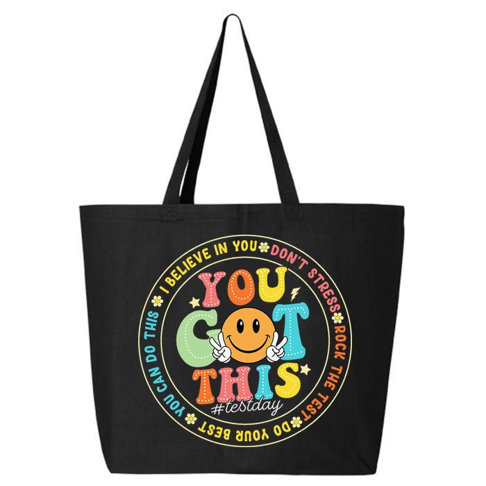 Test Day You Got This Rock The Test Teacher Testing Day 25L Jumbo Tote