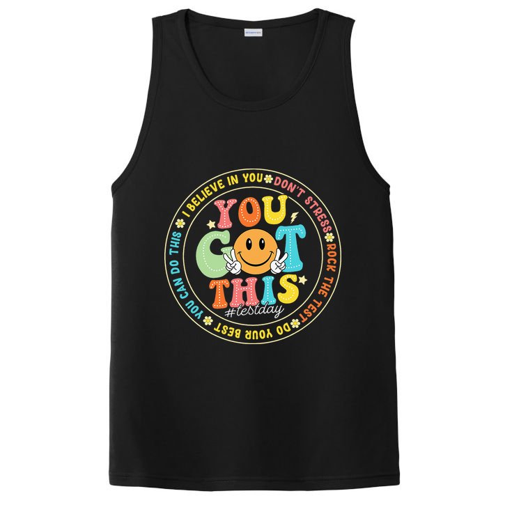 Test Day You Got This Rock The Test Teacher Testing Day PosiCharge Competitor Tank