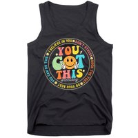 Test Day You Got This Rock The Test Teacher Testing Day Tank Top
