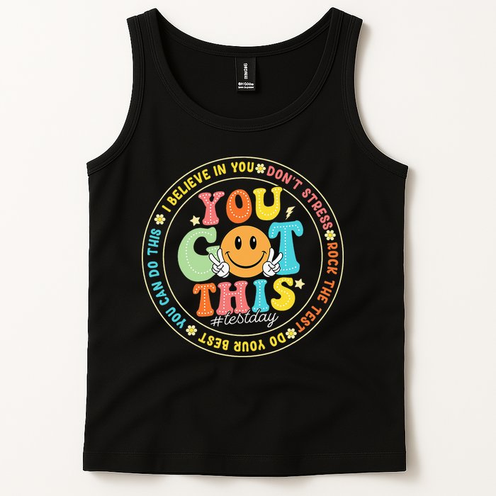 Test Day You Got This Rock The Test Teacher Testing Day Tank Top