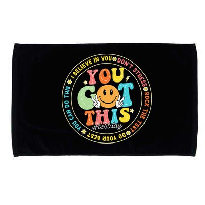 Test Day You Got This Rock The Test Teacher Testing Day Microfiber Hand Towel