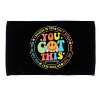Test Day You Got This Rock The Test Teacher Testing Day Microfiber Hand Towel