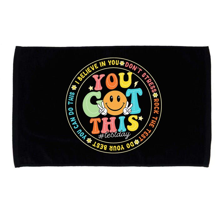 Test Day You Got This Rock The Test Teacher Testing Day Microfiber Hand Towel