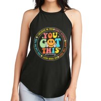 Test Day You Got This Rock The Test Teacher Testing Day Women's Perfect Tri Rocker Tank