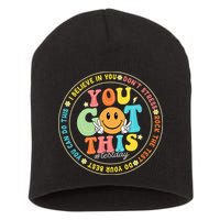 Test Day You Got This Rock The Test Teacher Testing Day Short Acrylic Beanie