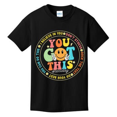 Test Day You Got This Rock The Test Teacher Testing Day Kids T-Shirt