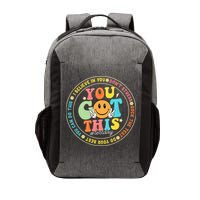 Test Day You Got This Rock The Test Teacher Testing Day Vector Backpack