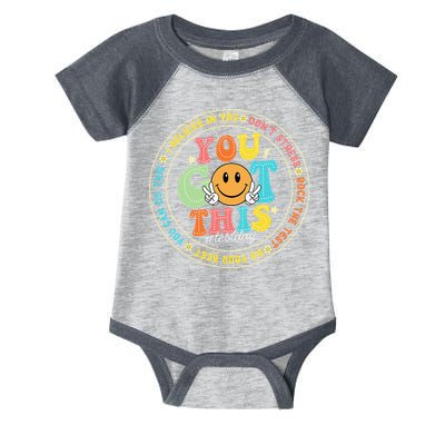 Test Day You Got This Rock The Test Teacher Testing Day Infant Baby Jersey Bodysuit