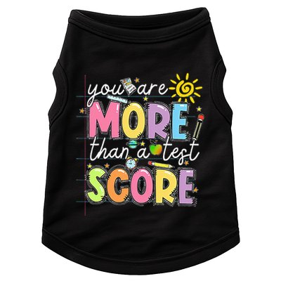 Test Day You Are More Than A Test Score Rock The Test Doggie Tank